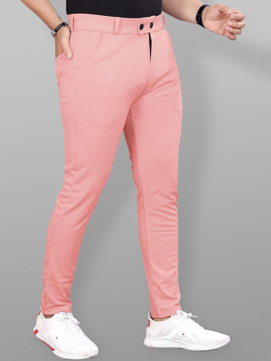 Moda Rapido Men Tailored Trousers-image-28