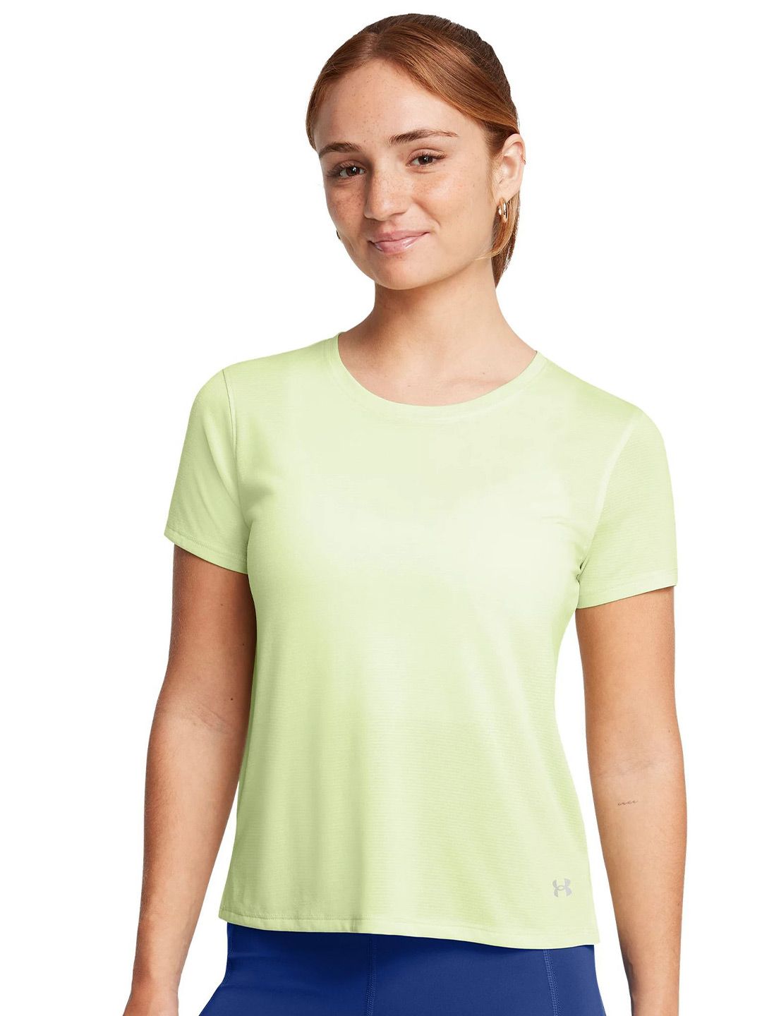 UNDER ARMOUR Women Solid Round Neck T-shirt deal from myntra UNDER ARMOUR Women Solid Round Neck T-shirt deal from myntra