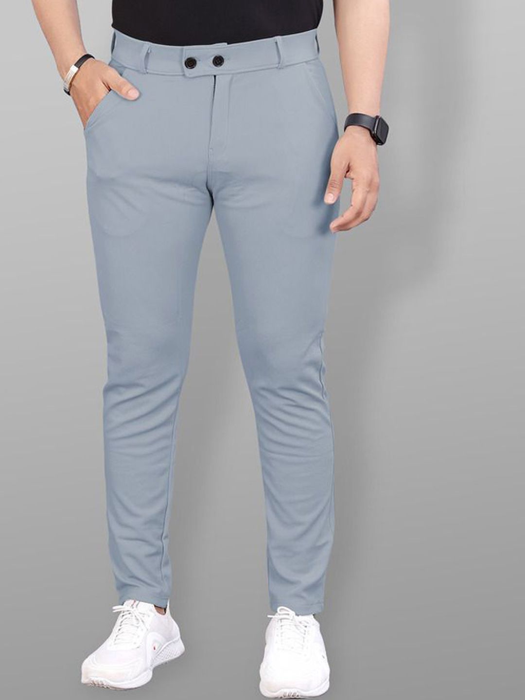 Moda Rapido Men Tailored Trousers-image-29