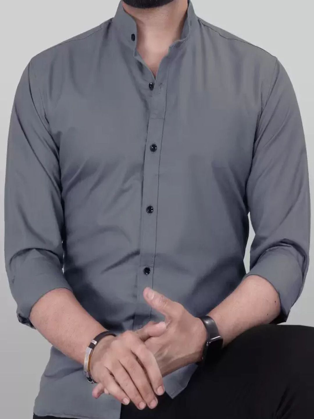 THE BEETEL HOUSE Men Sheer Casual Shirt-picture-11