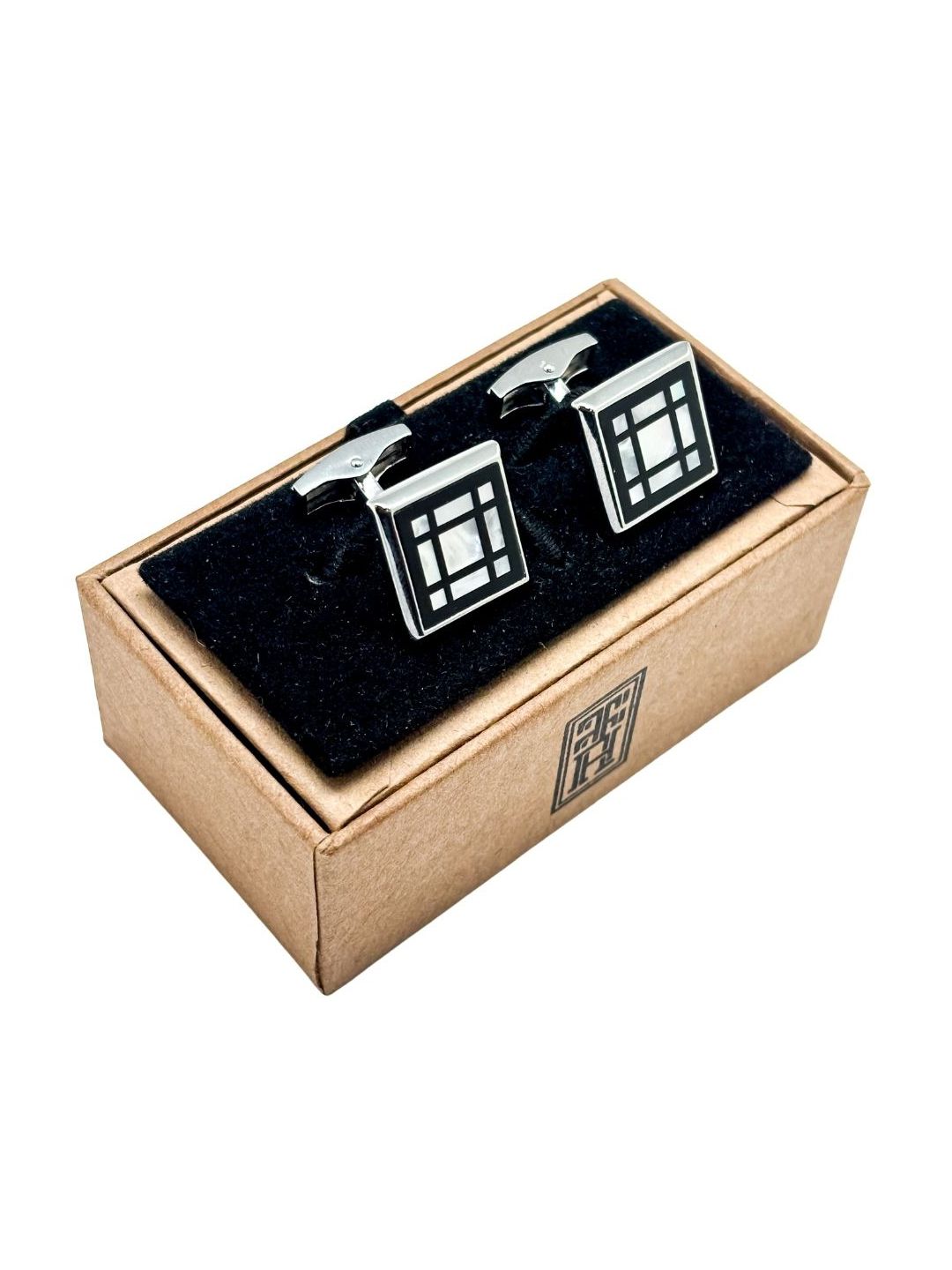 The Tie Hub Geometric Cufflink-picture-55