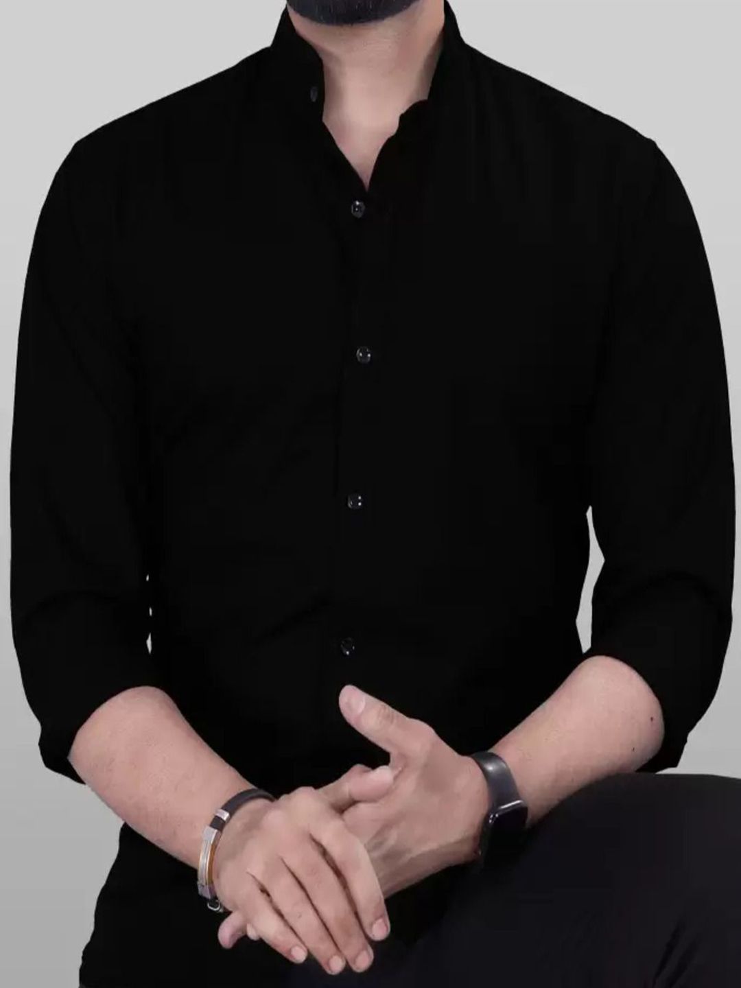 THE BEETEL HOUSE Men Sheer Casual Shirt-picture-37