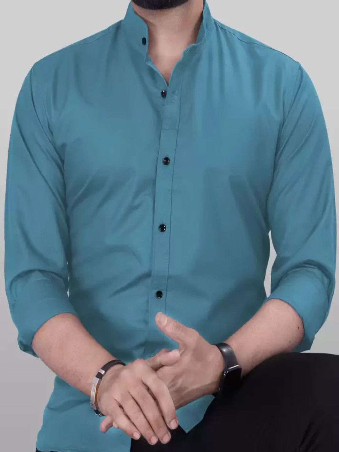 THE BEETEL HOUSE Men Sheer Casual Shirt-picture-36
