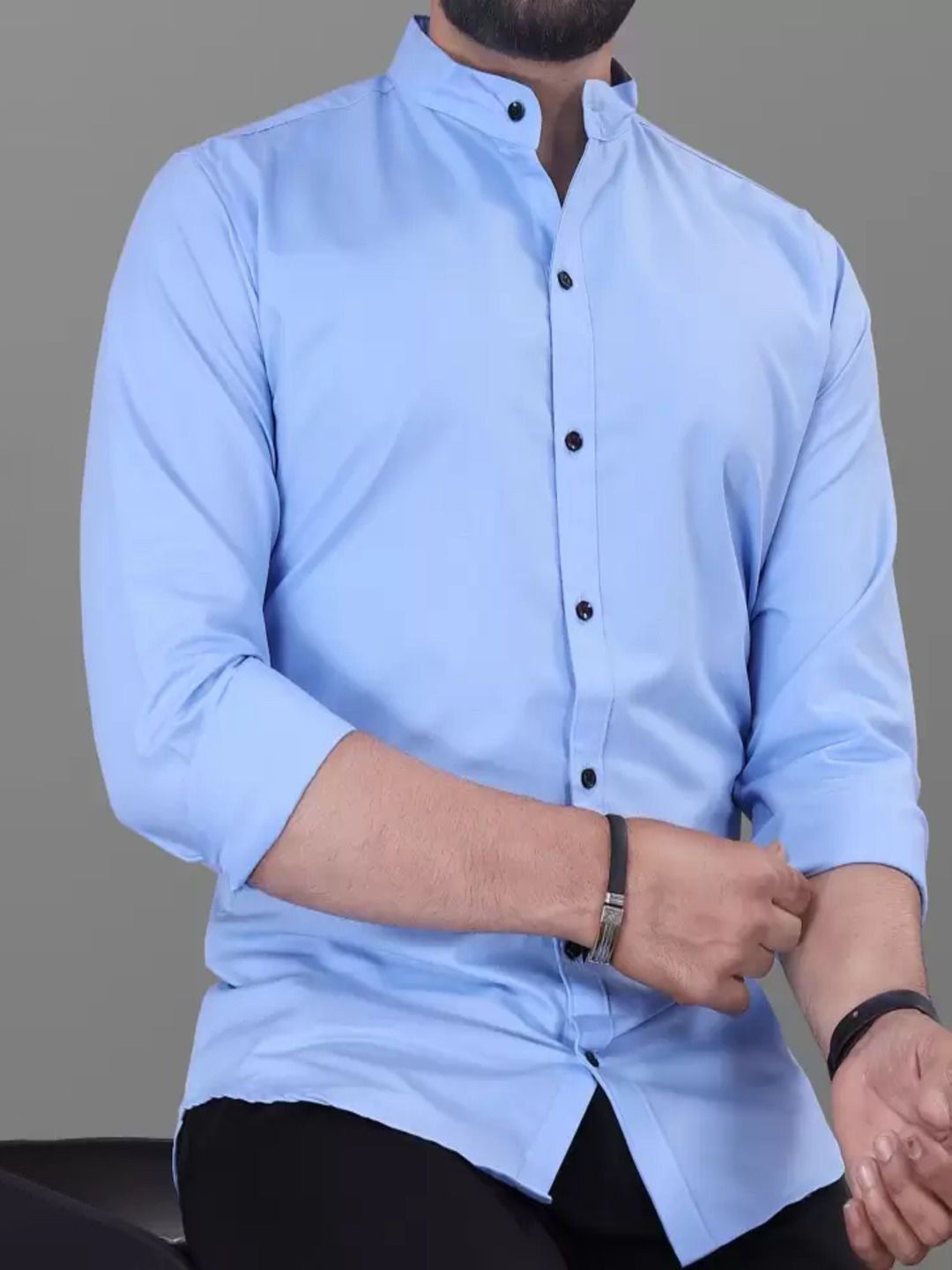 THE BEETEL HOUSE Men Sheer Casual Shirt-picture-35