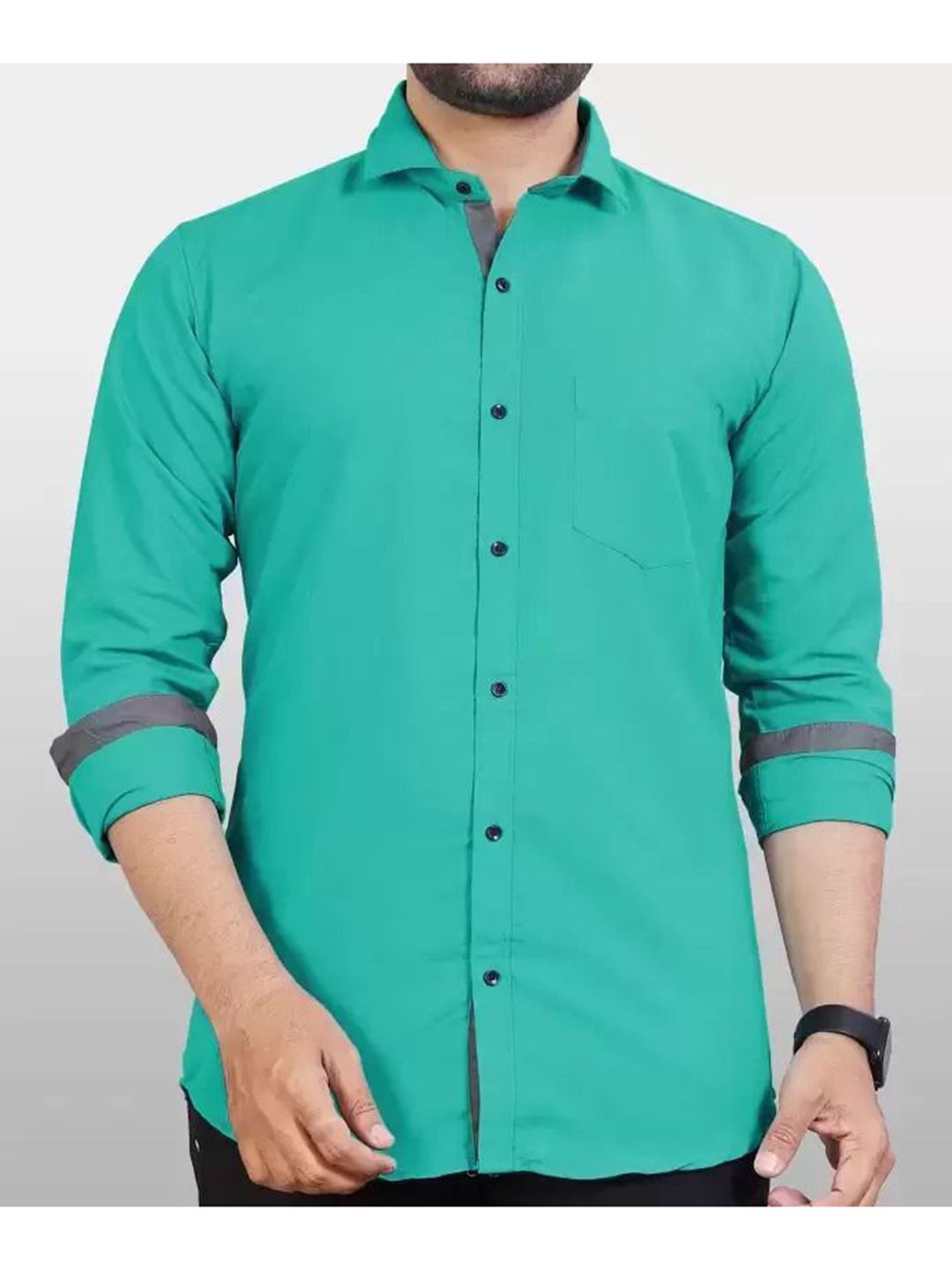 THE BEETEL HOUSE Men Sheer Casual Shirt-picture-24