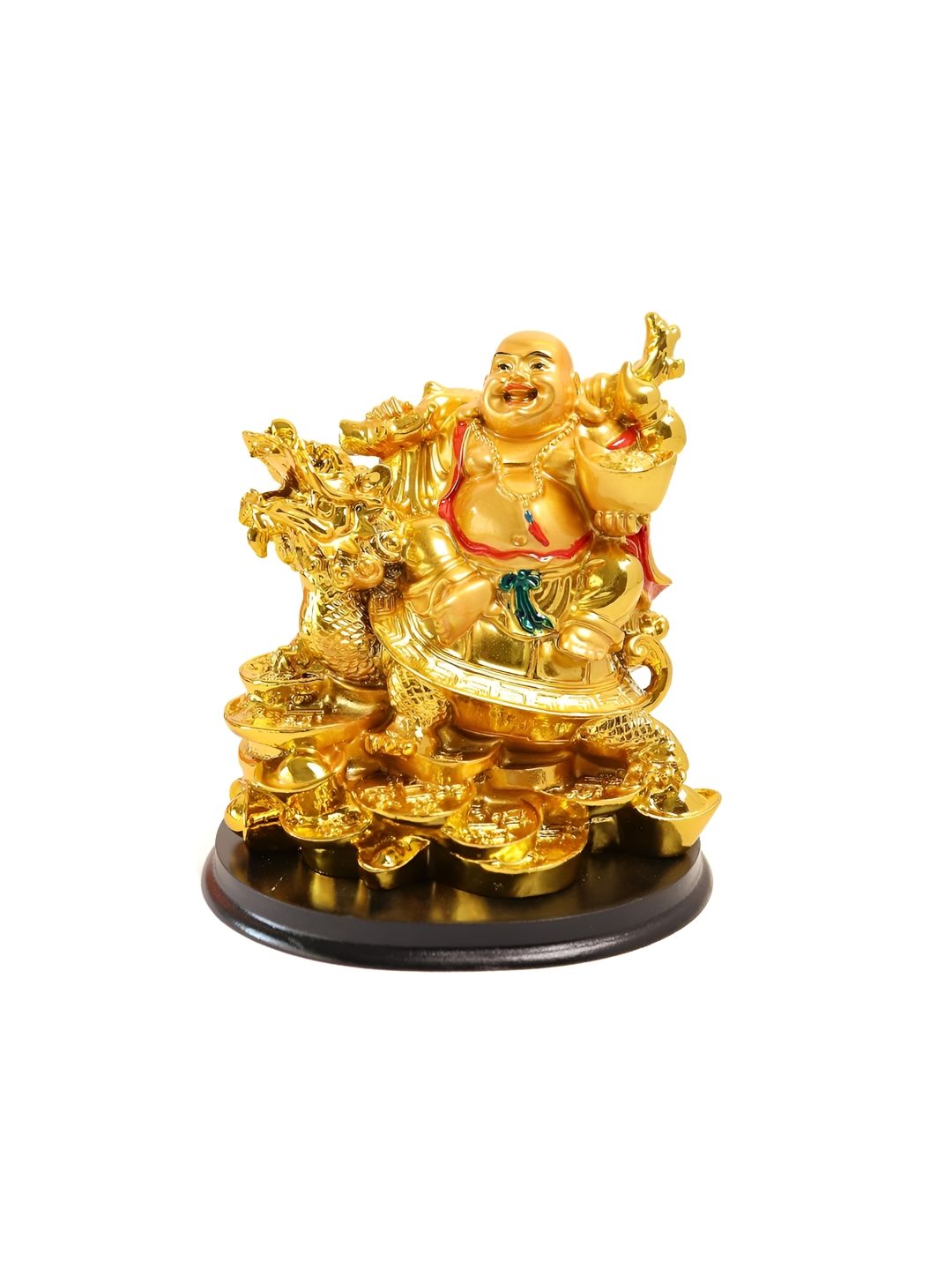 The Spiritual Living Gold-Toned Buddha Figurine Showpiece-picture-20