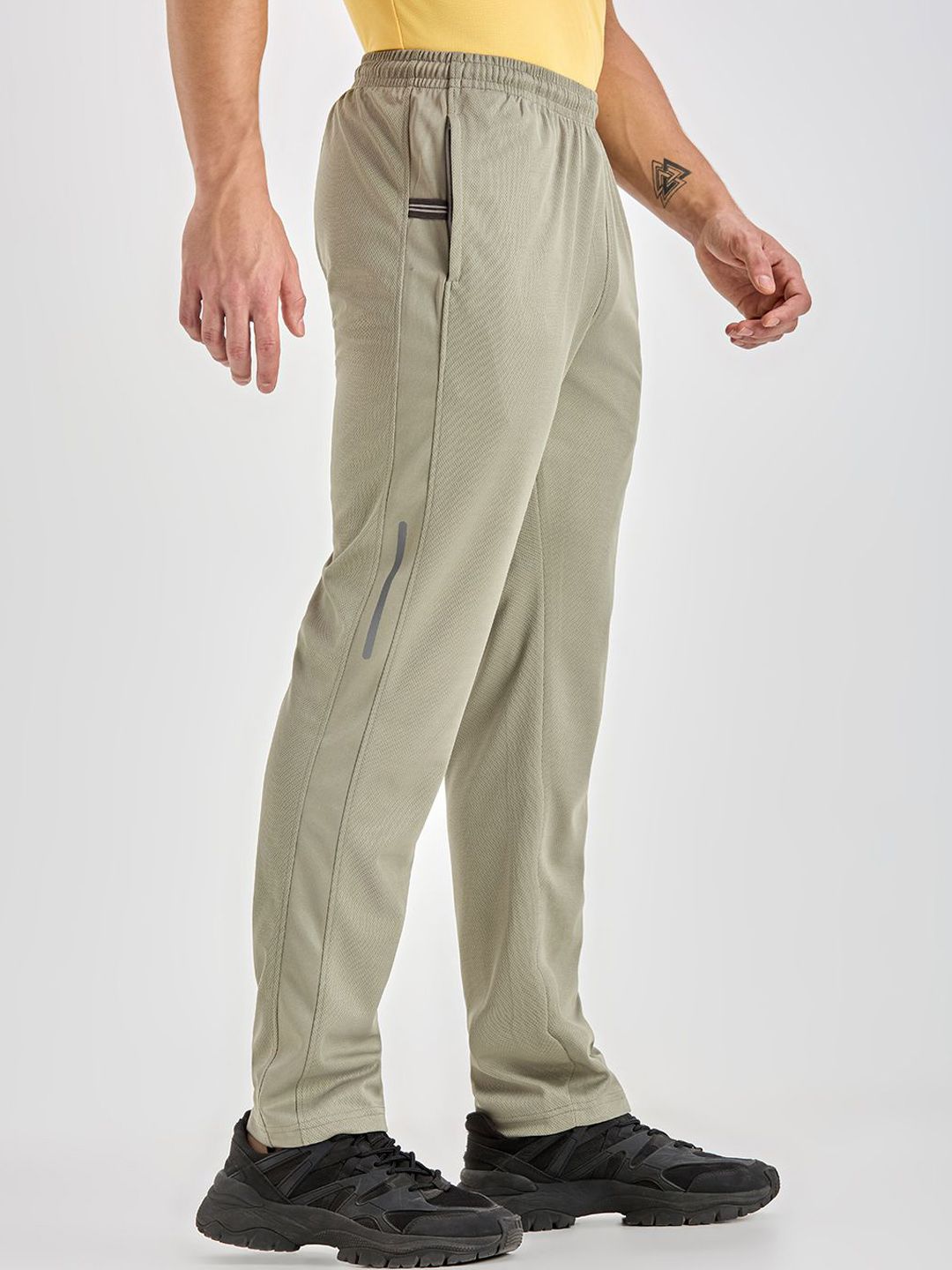 Black Panther Men Mid Rise Slim Fit Track Pants-picture-16