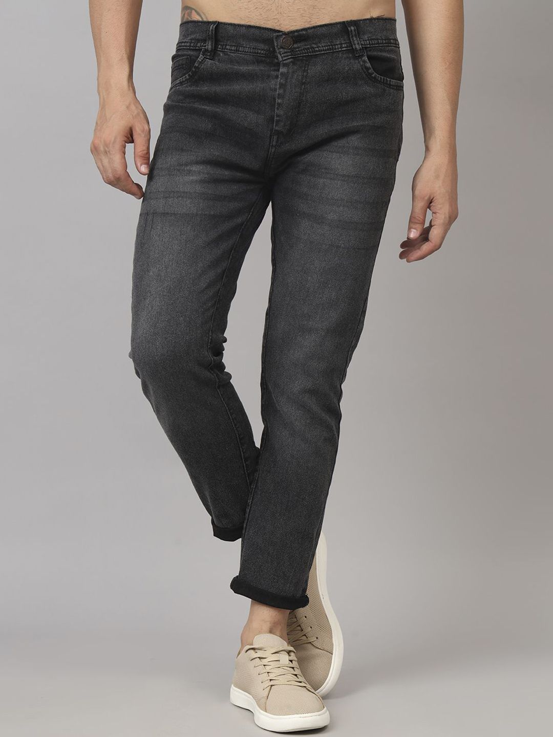 Metronaut Men Classic Relaxed Fit Light Fade Jeans-picture-12