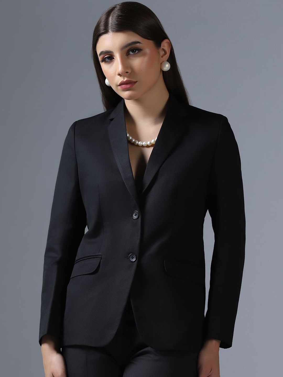 TAHVO Single-Breasted Formal Blazer-picture-19