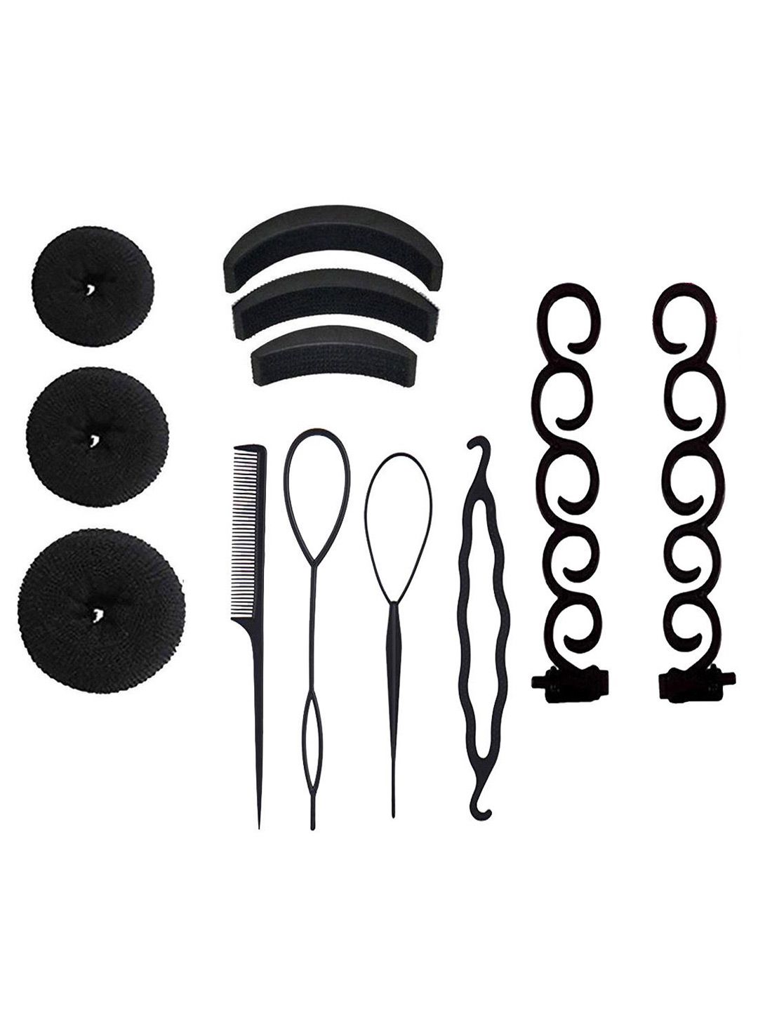 GADINFASHION Pack Of 12 Puff Maker Juda Maker-picture-24