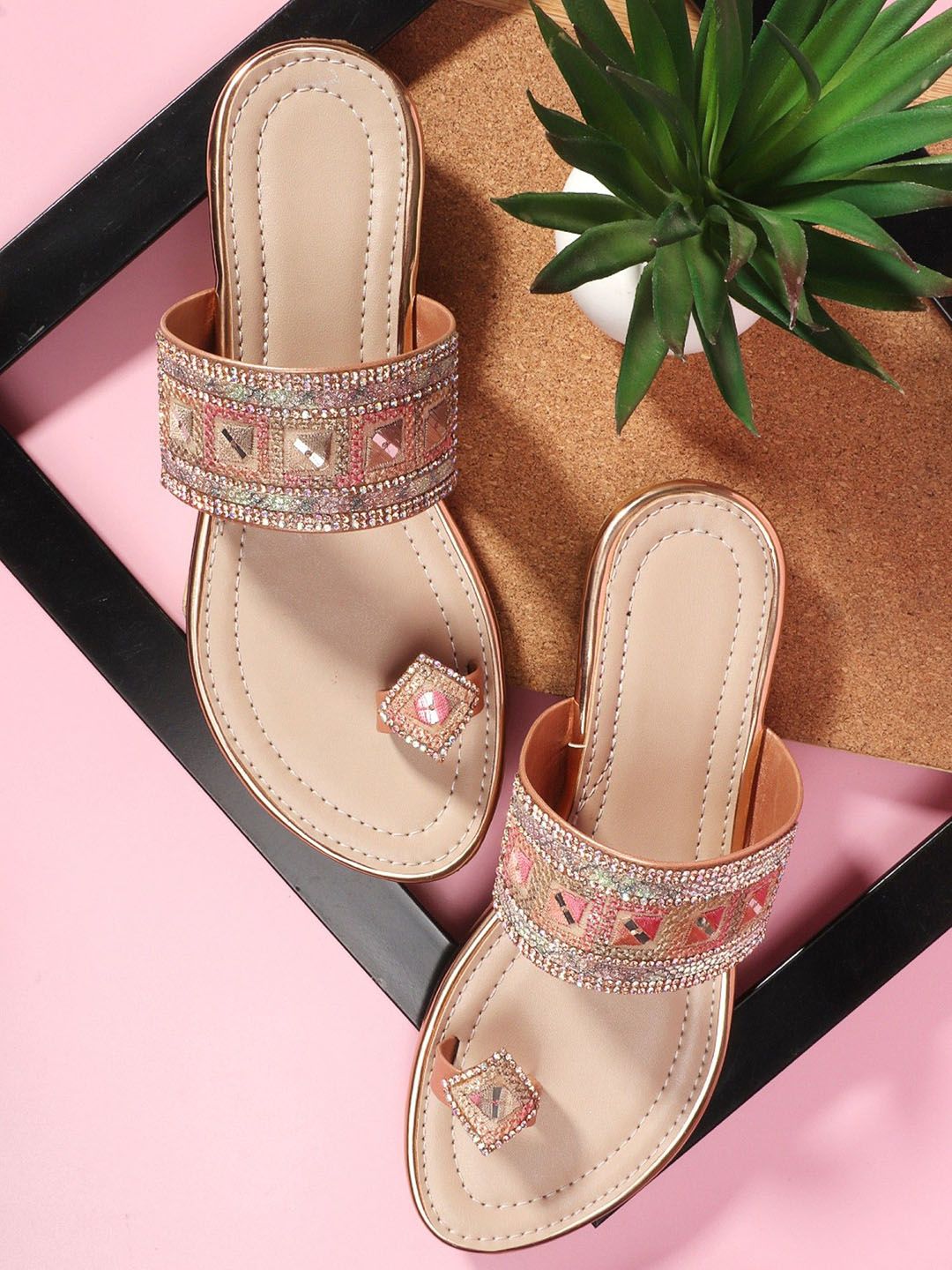 DIPYO Embellished Party Comfort Sandals-picture-13
