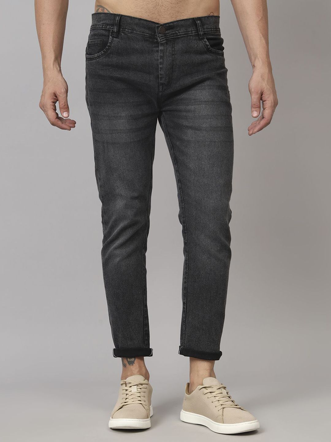 Metronaut Men Classic Light Fade Clean Look Jeans-picture-31