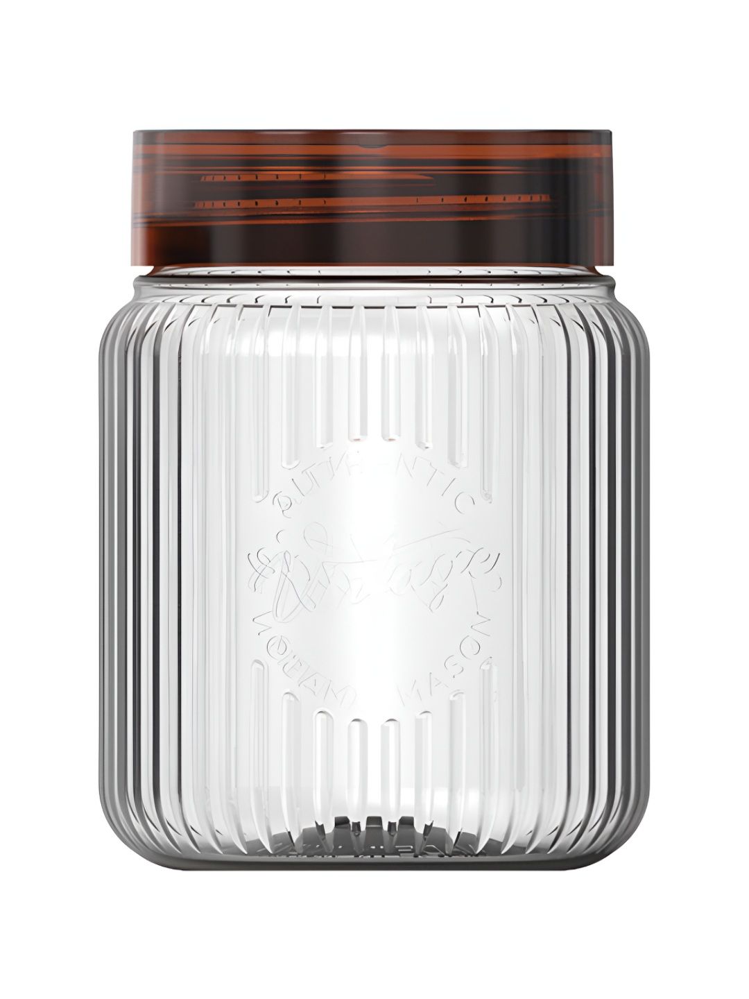Milton Plastic Container with Lid 750 ml Clear Kitchen Storage Box Tea Sugar Airtight Jars-image-6
