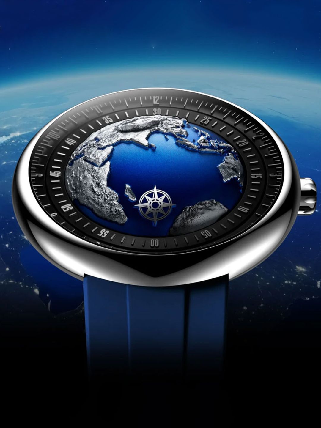 CIGA Design Men Round Dial & Straps Analogue Automatic Motion Powered Watch U033-TU02-W6U-image-36