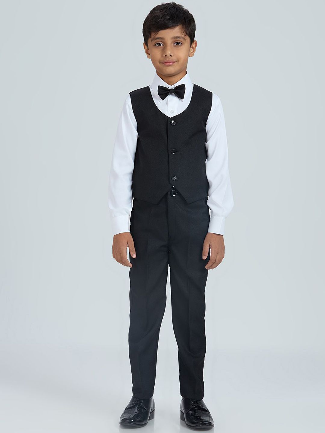 YK Boys Sequin Embellished Single-Breasted Five Piece Party Suit-picture-34