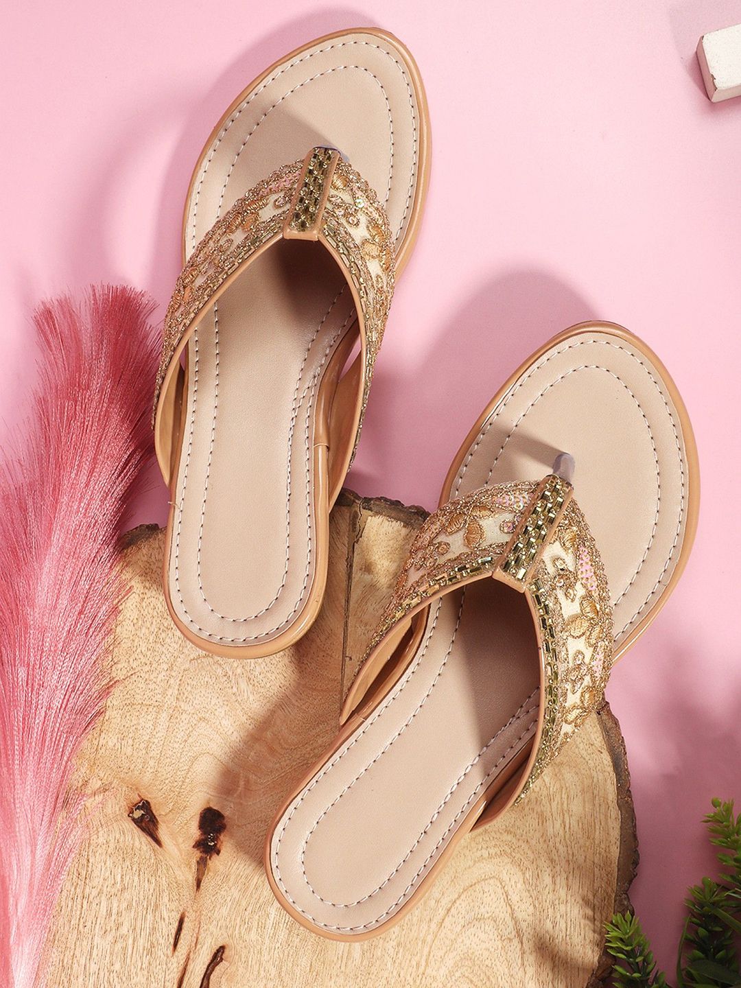 DIPYO Embellished Party Comfort Sandals-image-44