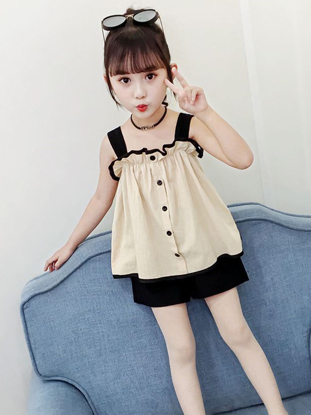 StyleCast x Revolte Girls Top With Shorts-picture-38