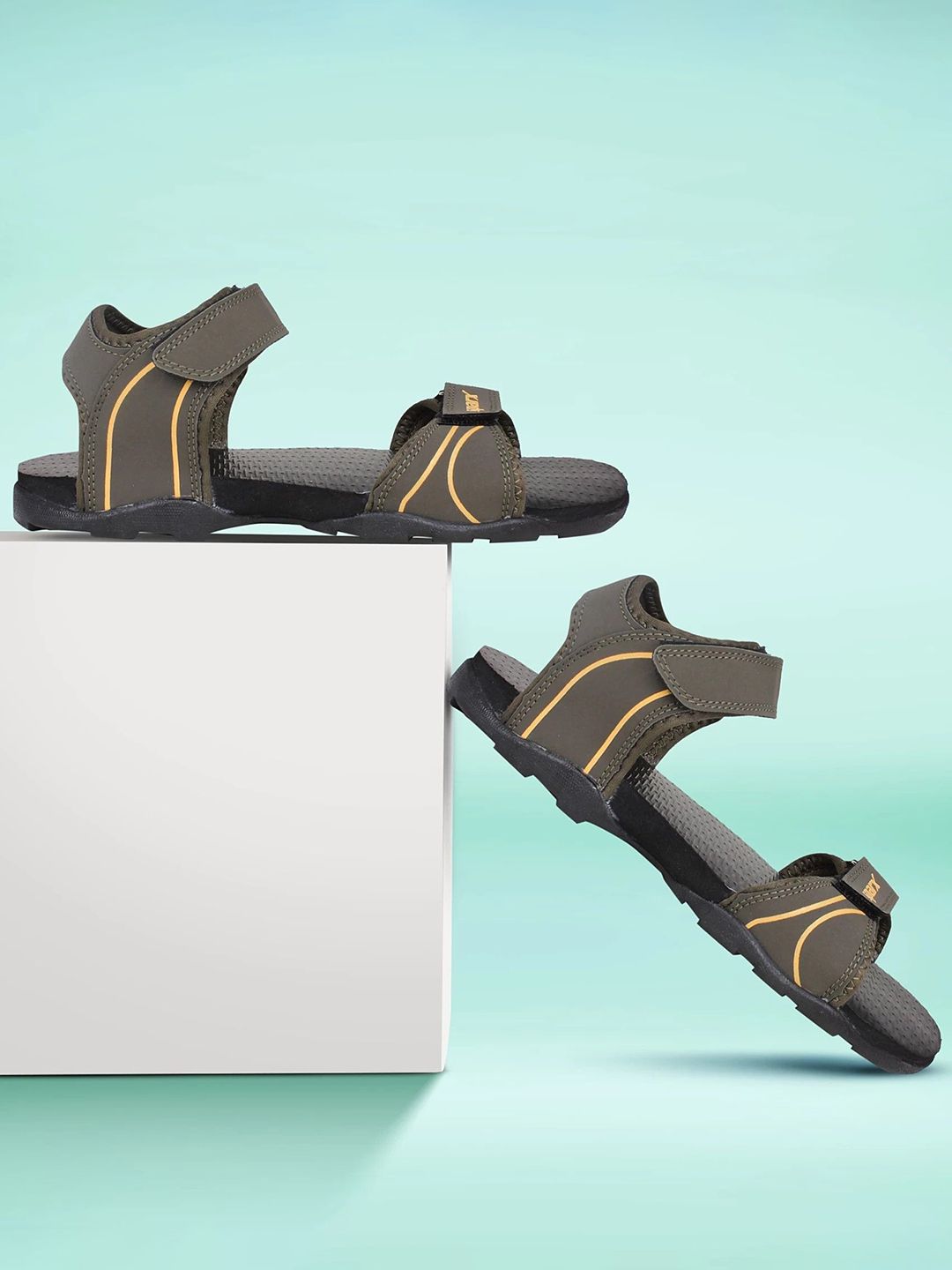 Sparx Men Velcro Sports Sandals-picture-4