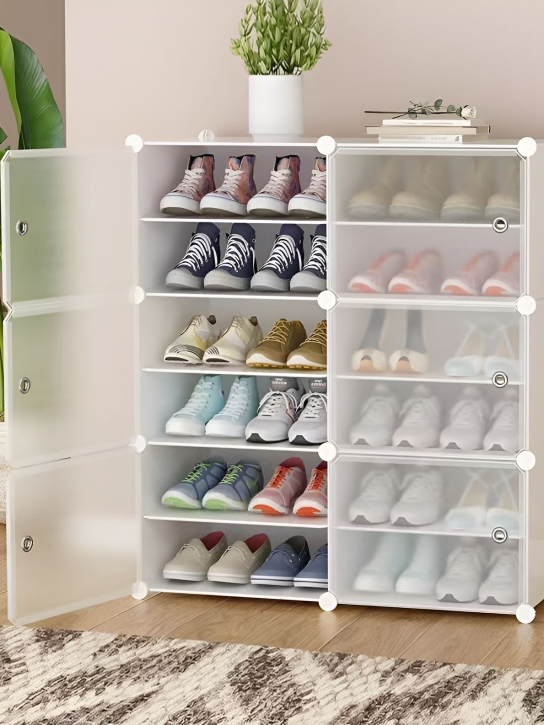 Sasimo White Set of 1 Super Strong Multi-Utility Organisers-picture-36