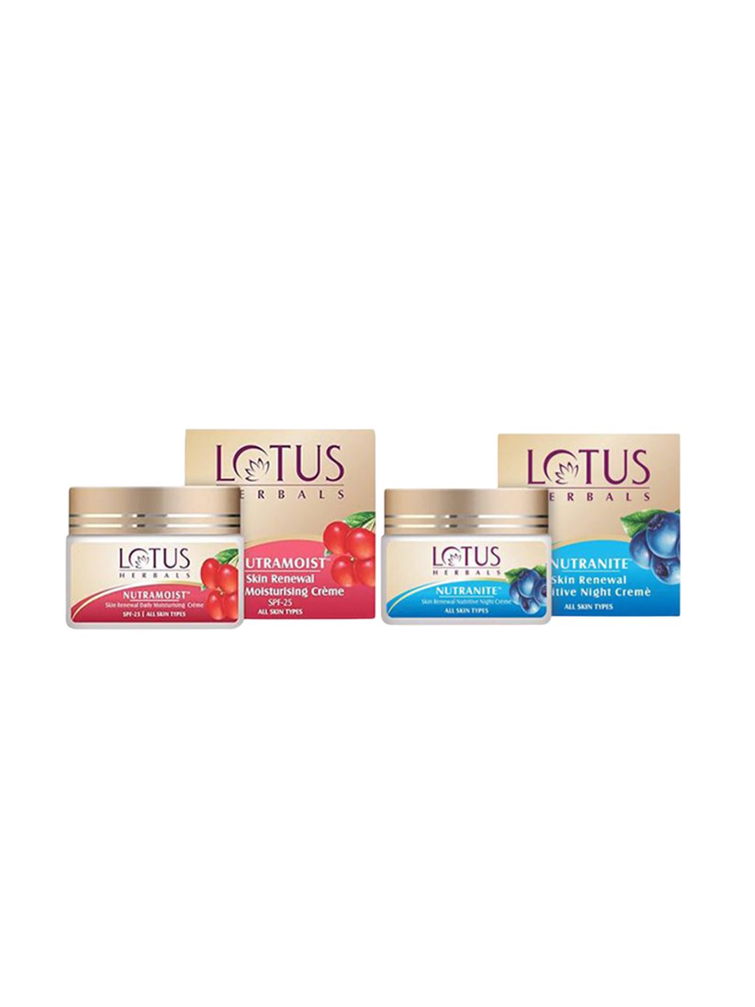 Lotus Herbals Set Of Nutramoist Cream & Nutranite Night Cream - 50 g Each-picture-35