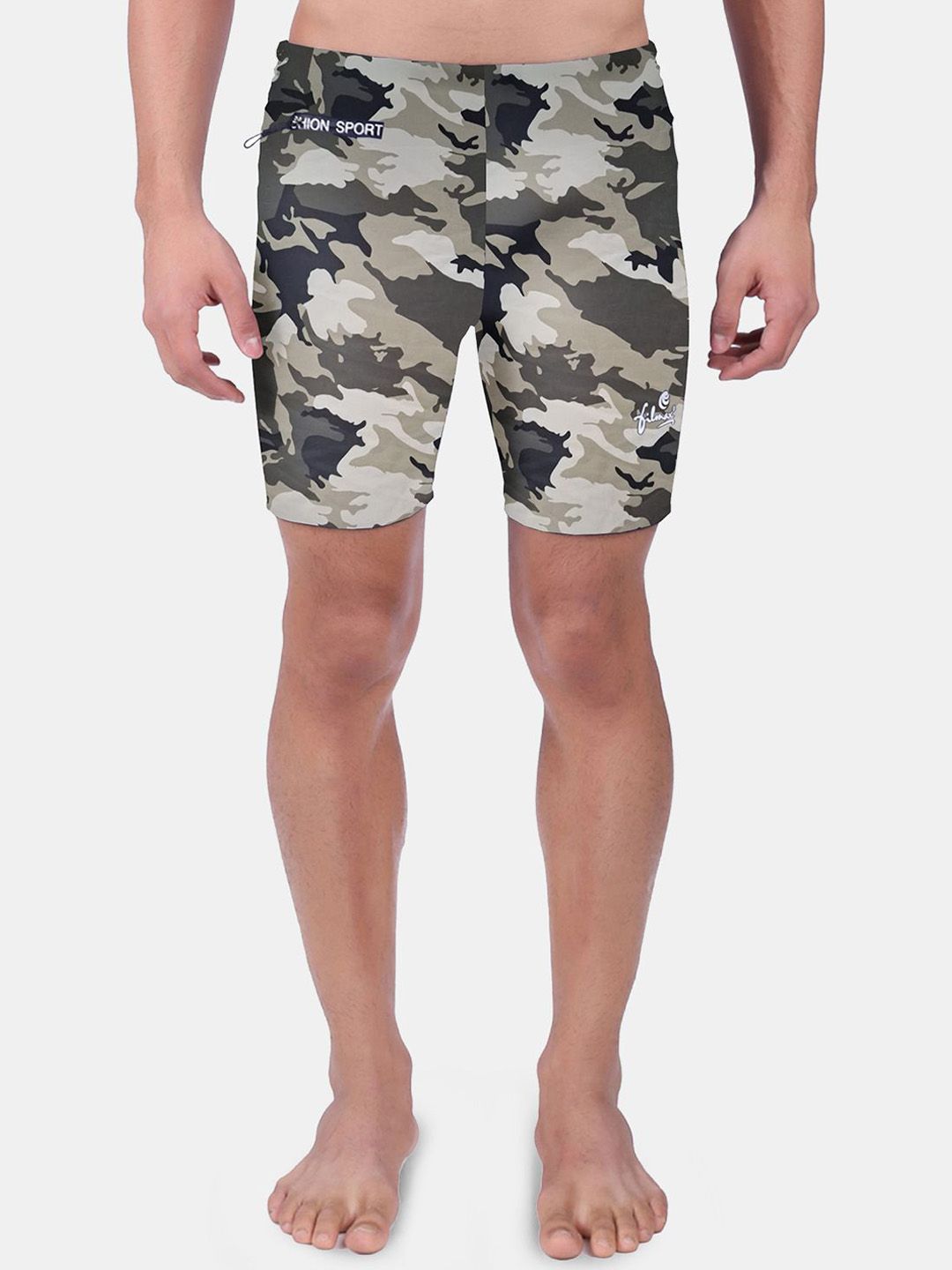 FILMAX ORIGINALS Men Camo Print Jammer Swimmig Shorts for Men