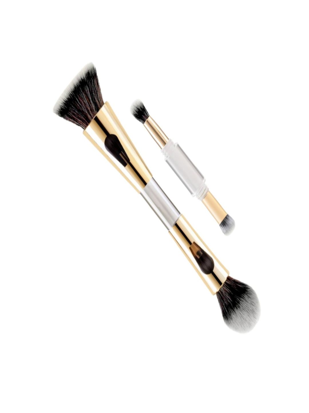 MEPOINT 4 in 1 Multifunctional Makeup Brush Set - Gold-picture-19