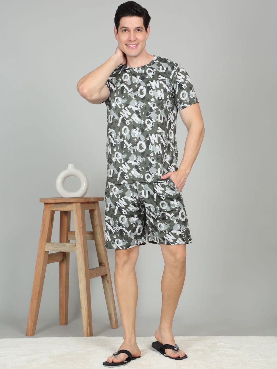 Sweet Dreams Printed Night suit-picture-30