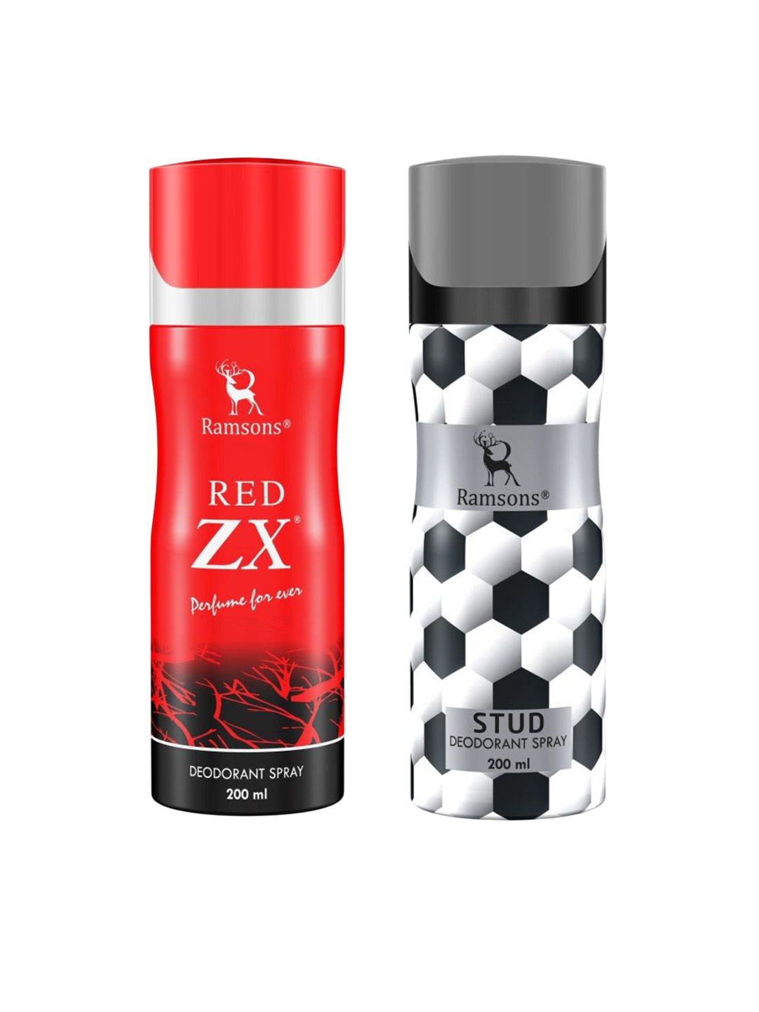 Ramsons Men Set Of 2 Stud & Red ZX Long Lasting Deodorant Spray - 200 ml Each-picture-12
