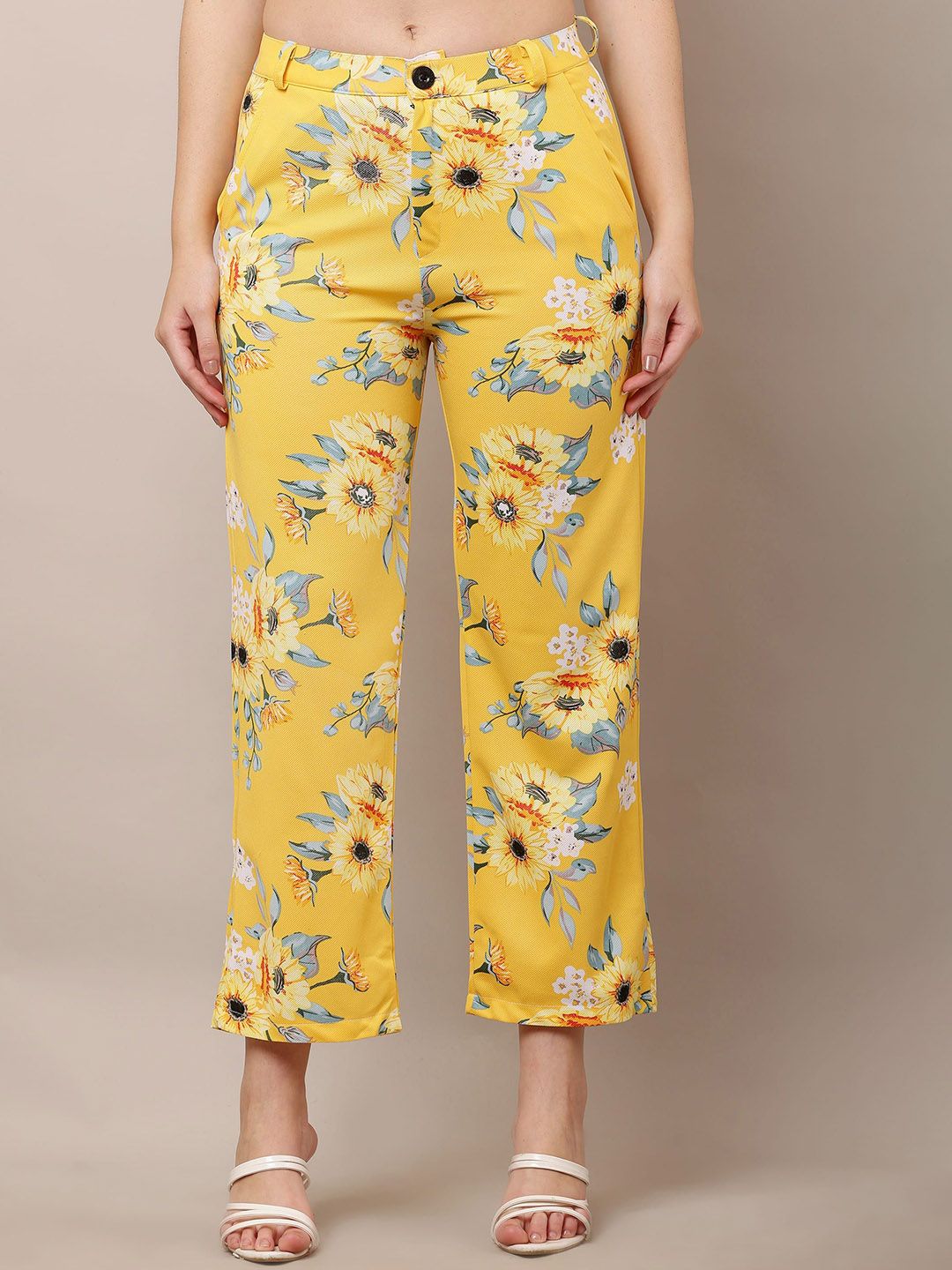 Moda Rapido Printed Loose Fit Easy Wash Trousers-picture-21