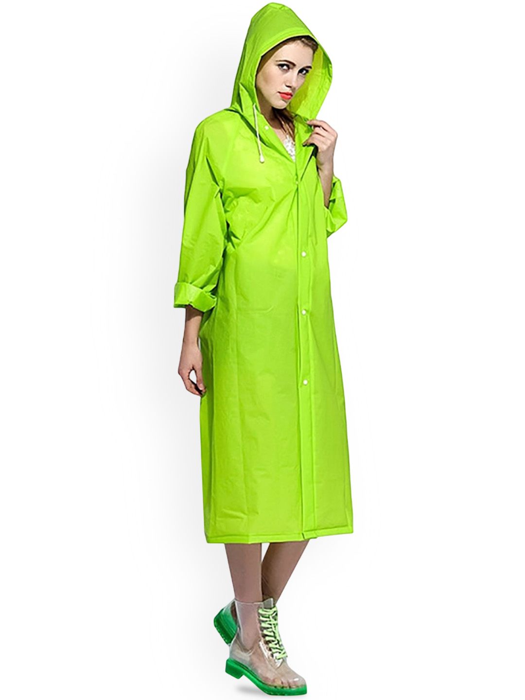 Infispace Hooded Water-Proof Rain Jacket-picture-58