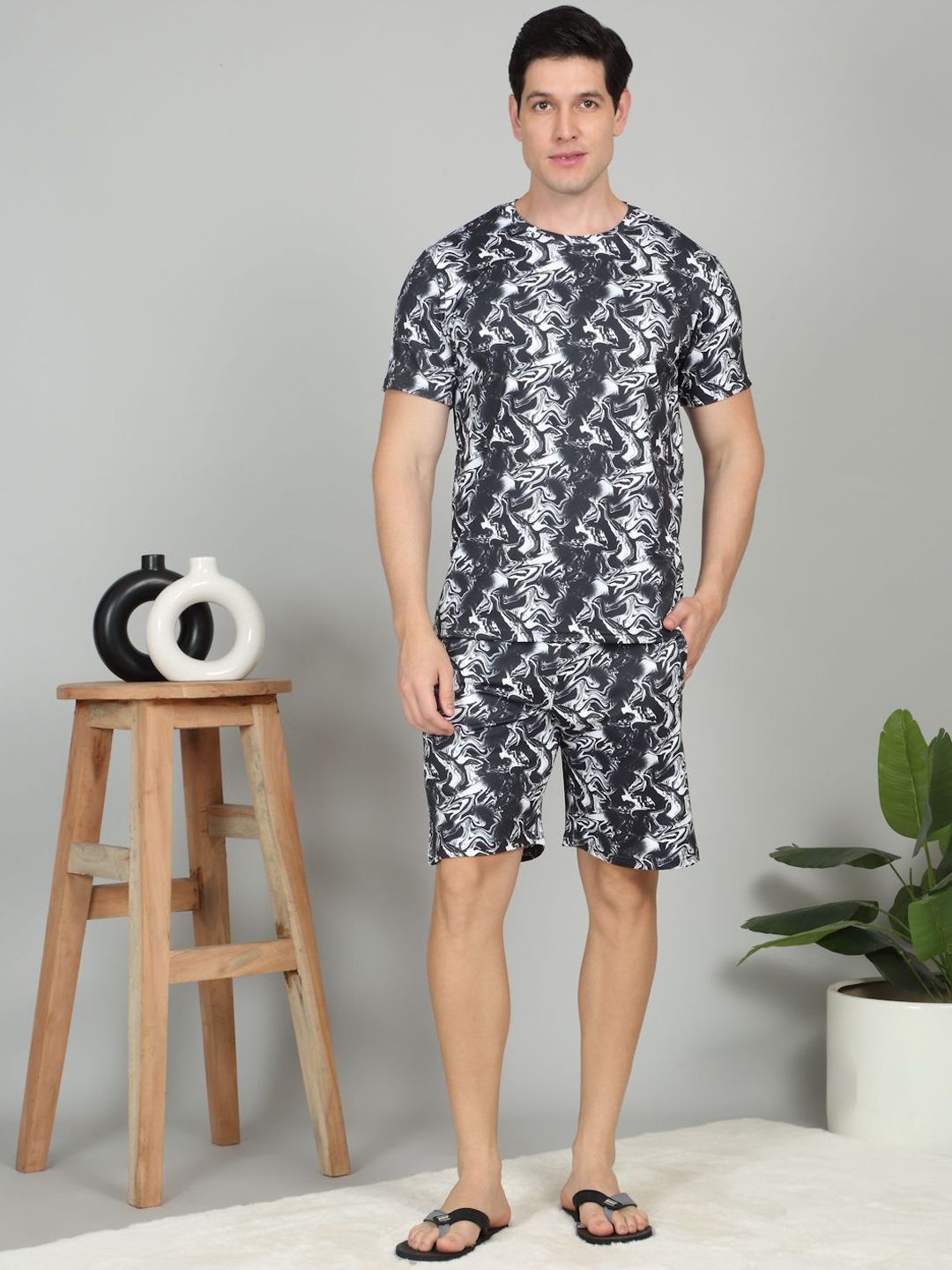 Sweet Dreams Printed Night suit-picture-55