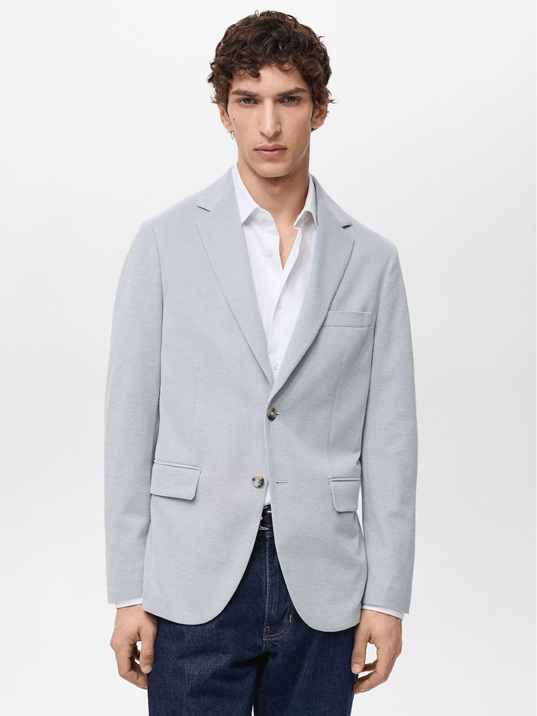 MANGO MAN Slim Fit Single-Breasted Blazer-picture-18
