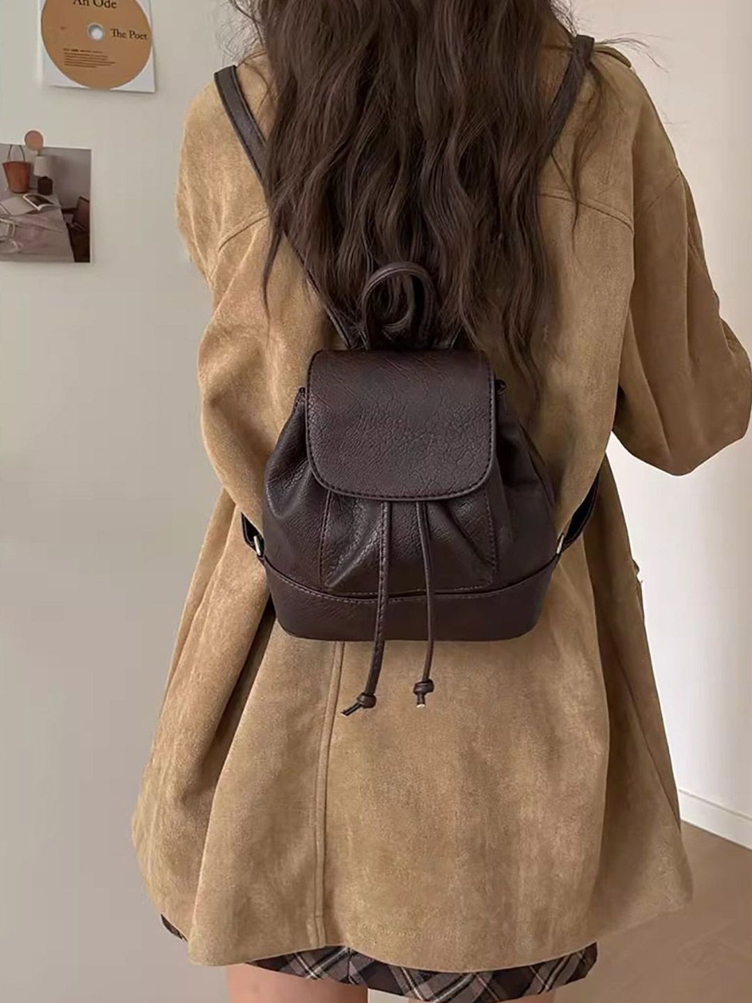 StyleCast x Revolte Women Solid Small Backpack-image-10