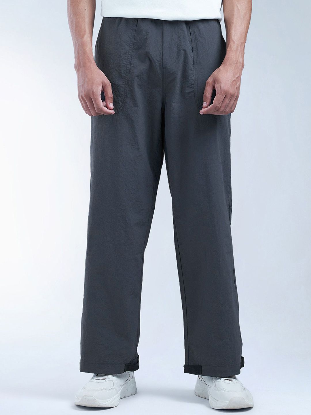 Flying Machine Men Relaxed Fit Mid-Rise Regular Trousers-picture-12