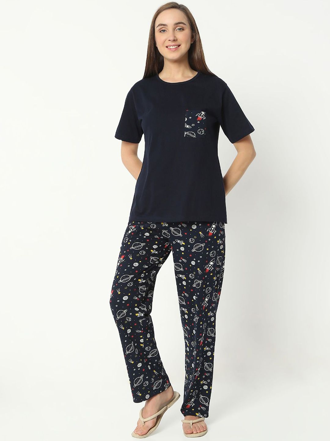 Smarty Pants Women Printed Night suit-picture-15