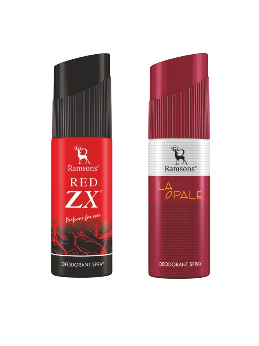 Ramsons Men Set Of 2 La Opale & Red ZX Long Lasting Deodorant Spray - 40 ml Each-image-10