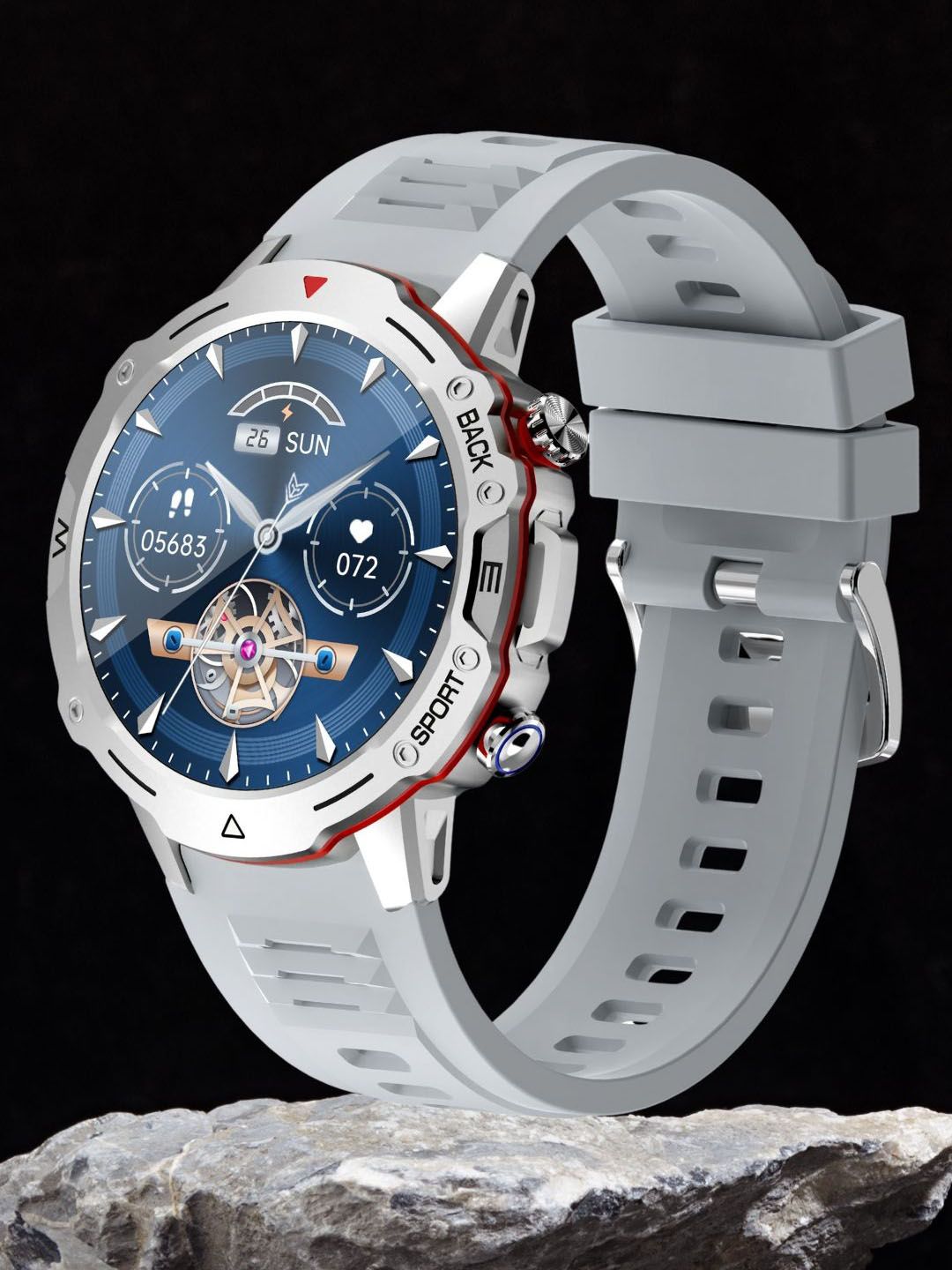 nervfit Blaze Rugged Sports Smartwatch With 1.4" NervX Super HD Display-image-20