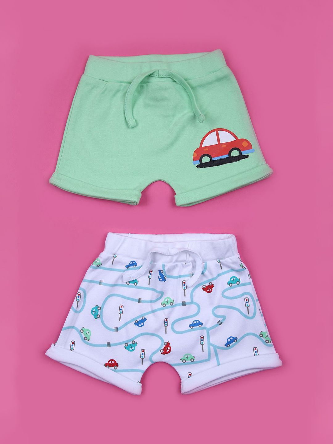 V-Mart Boy Pack Of 2 Printed Shorts-picture-40