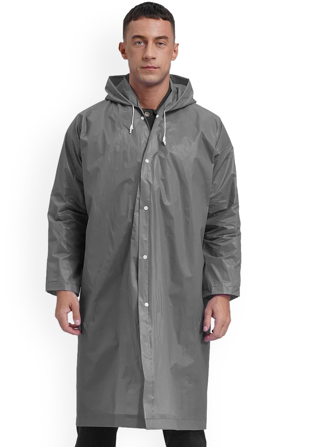 Infispace Hooded Waterproof Rain Jacket-image-10