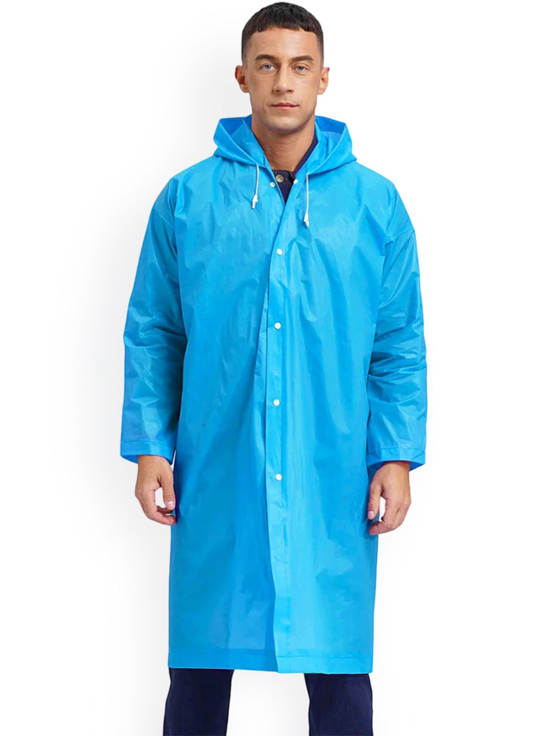 Infispace Hooded Waterproof Rain Jacket-picture-44