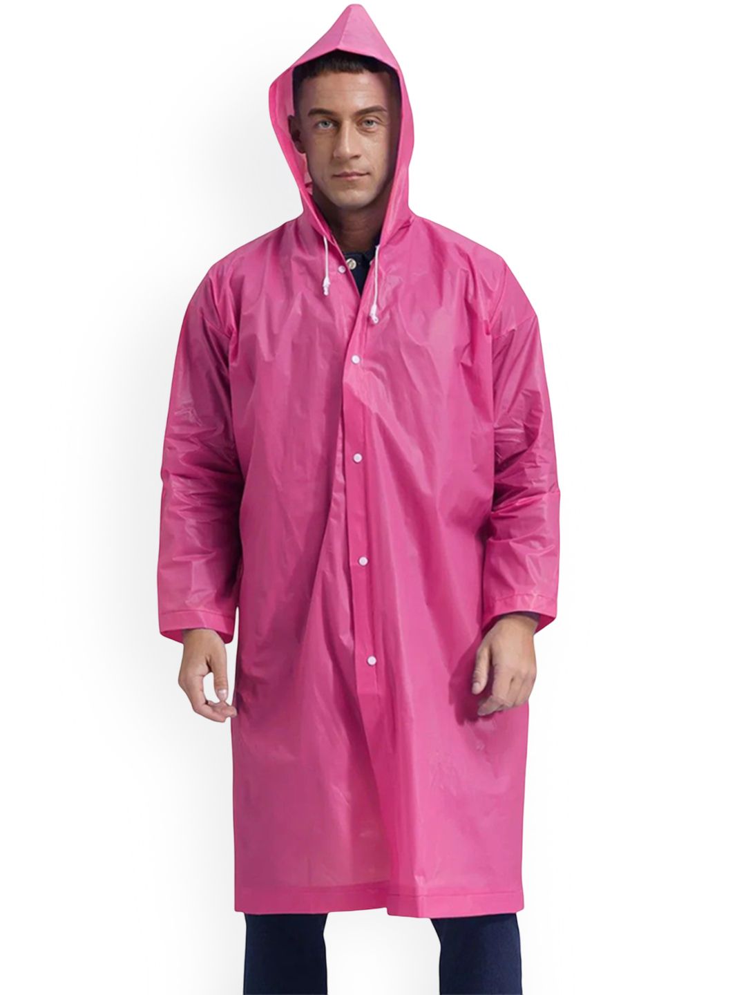 Infispace Waterproof Lightweight Hooded Rain Jacket-picture-56