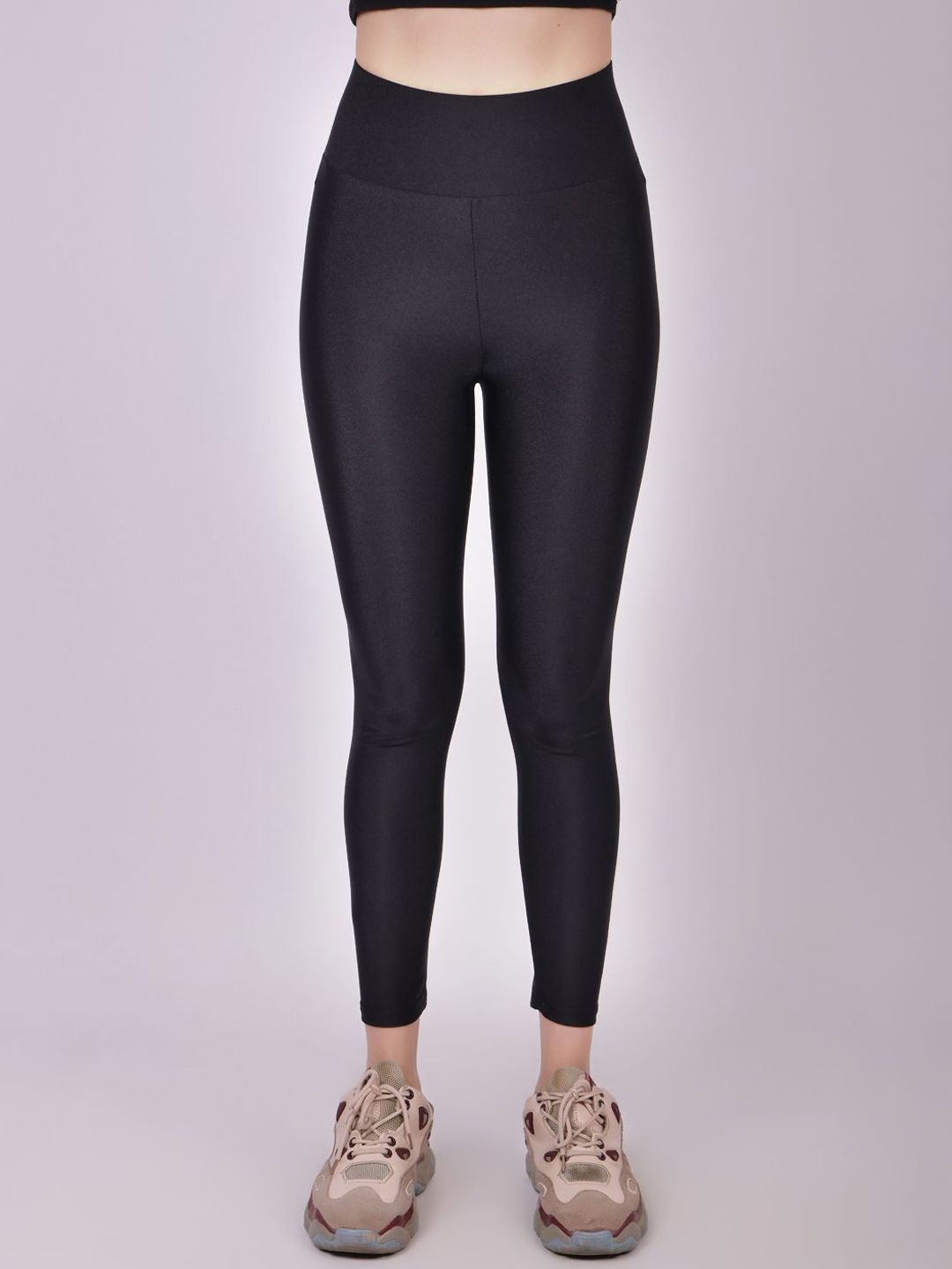 DUNBERRY LONDON Women High Waist Slim-Fit Ankle Length Tights-image-4