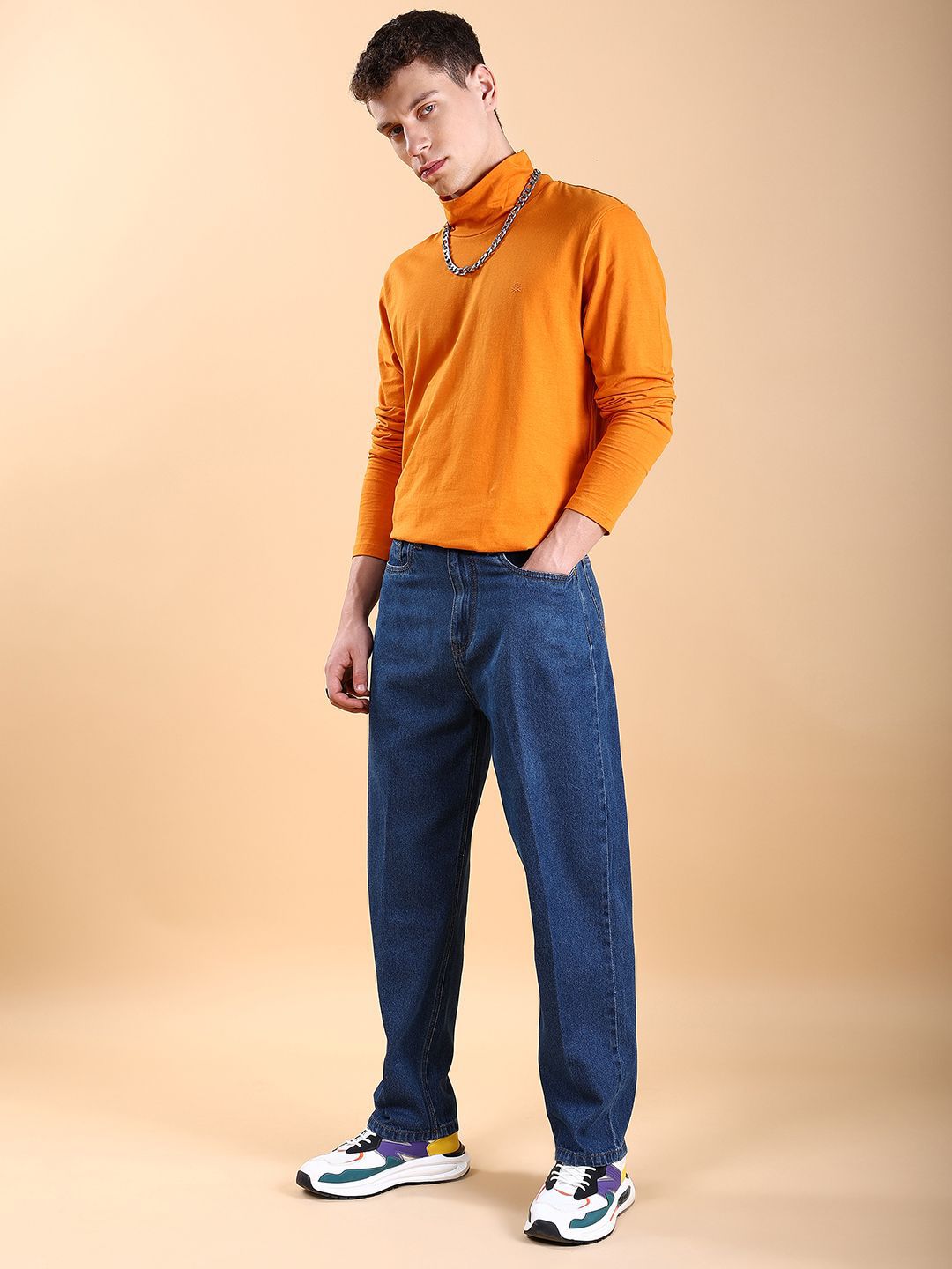 Buy HIGHLANDER Men Cotton Mid Rise Light Fade Relaxed Fit Jeans - Jeans ...