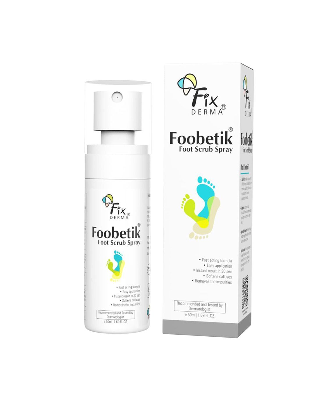 FIXDERMA Foobetik Foot Scrub For Tan Removal- 50 ml-image-22