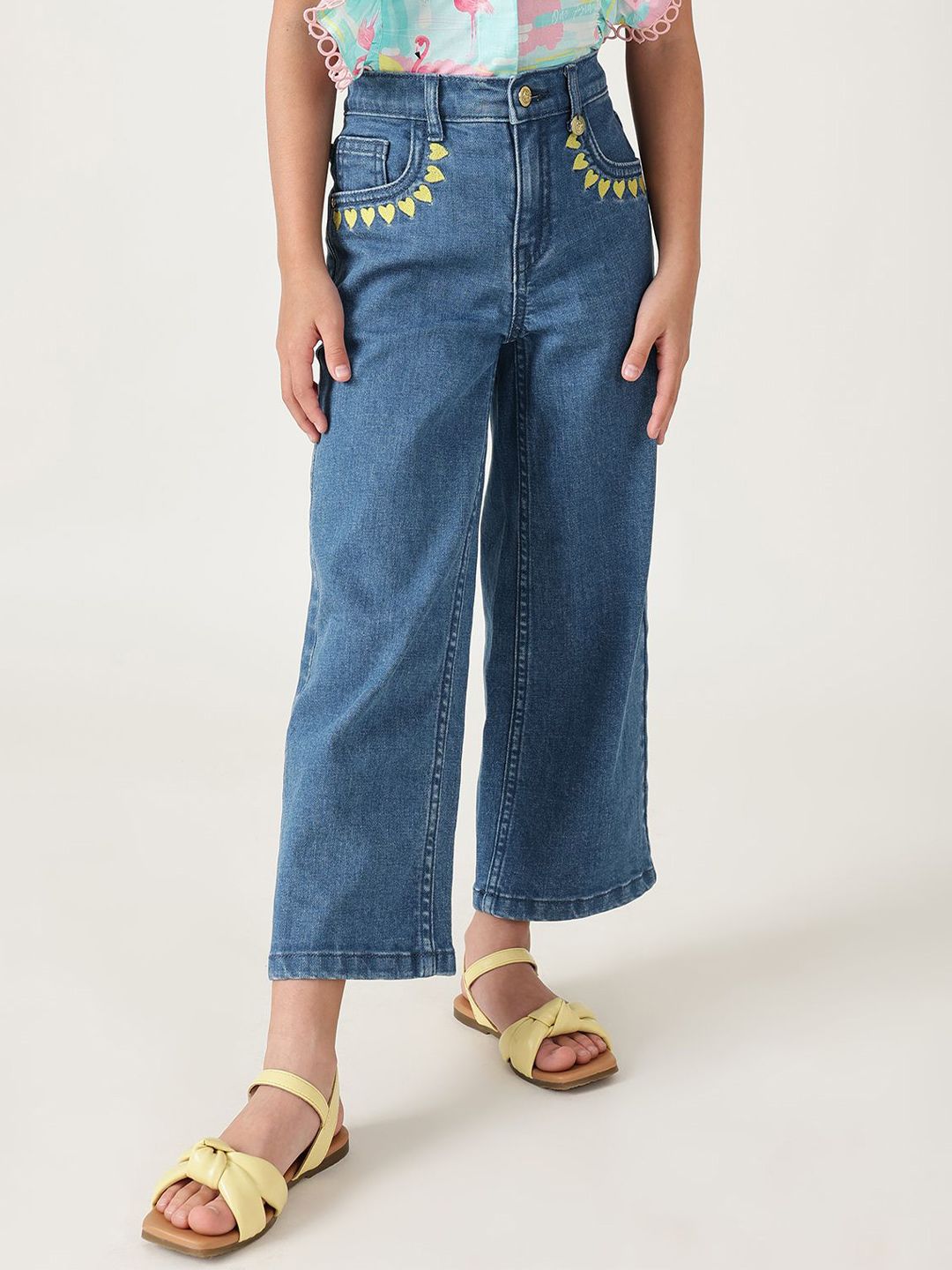 One Friday Girls Comfort Stretchable Jeans-picture-45