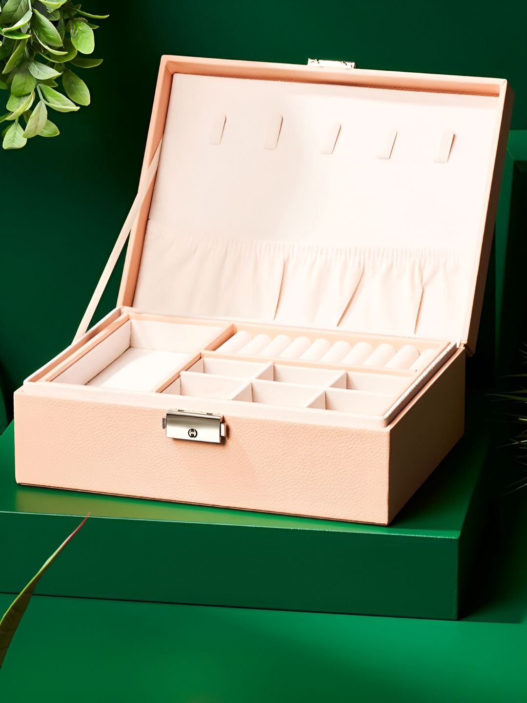 YouBella Pink Set of 6 Water Resistant Jewellery Organiser Organisers-picture-26