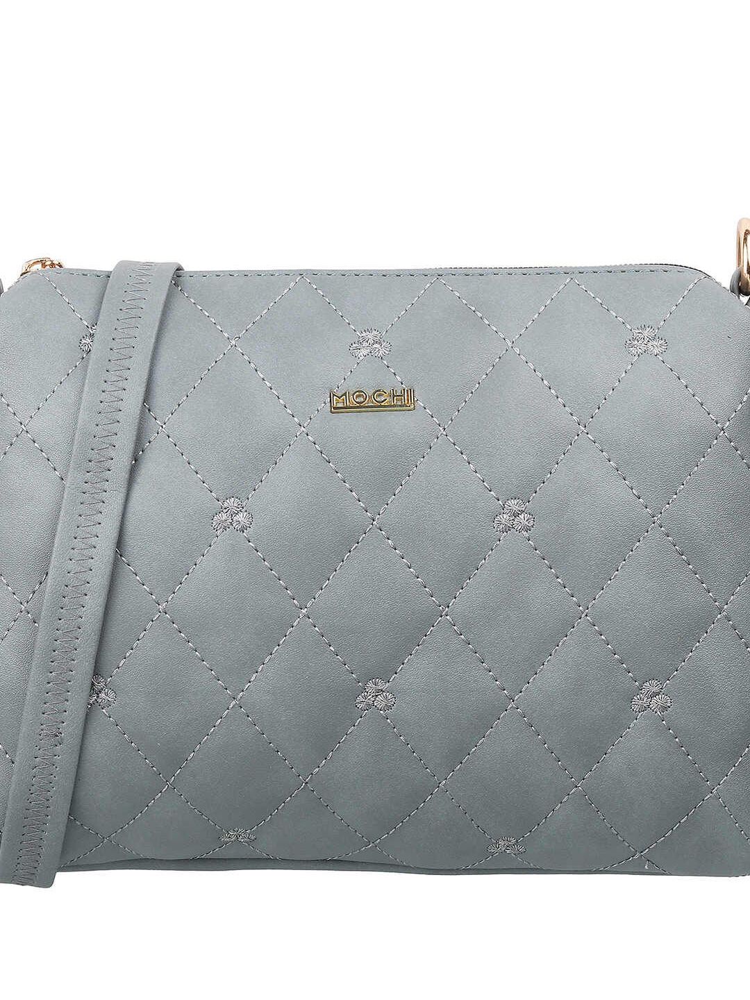 Mochi Embellished Bucket Sling Bag with Quilted-picture-28