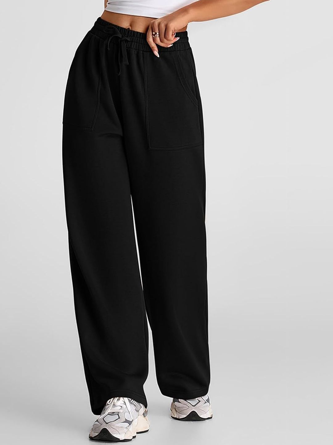 Q-rious Women High-Rise Joggers Trousers-picture-50
