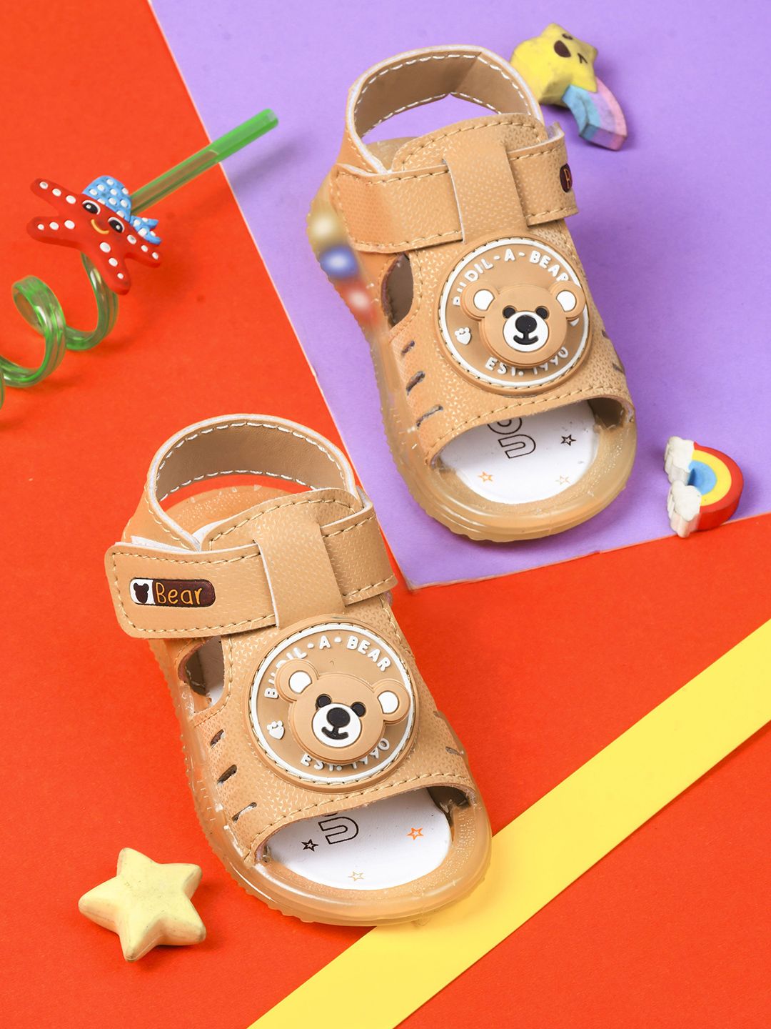 KATS Kids Velcro Comfort Sandals