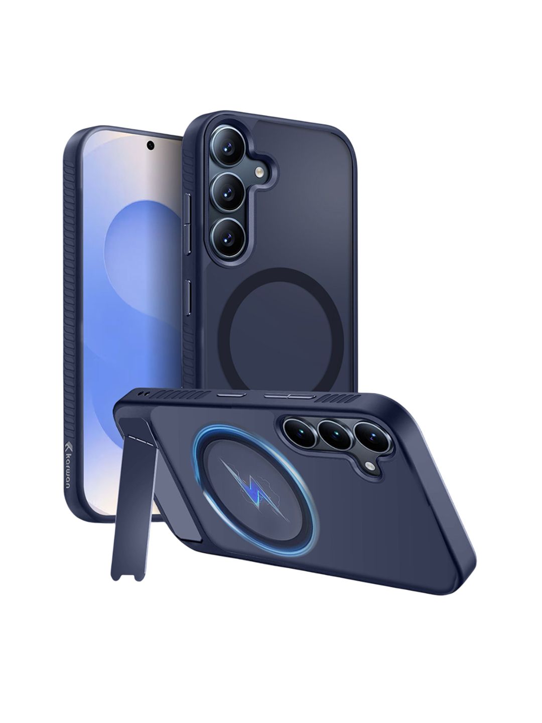 Karwan Solid Printed Samsung Galaxy S23 Plus 5G Back Case Mobile Accessories-picture-30